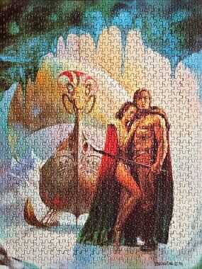 Frozen world by Boris Vallejo, 750 piece puzzle, Waddingtons